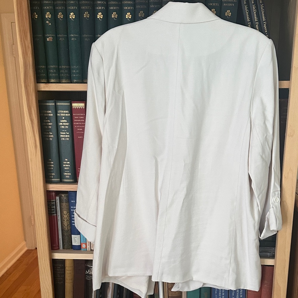 Simply Vera Vera Wang Cream Open-Front Blazer - Picture 5 of 6